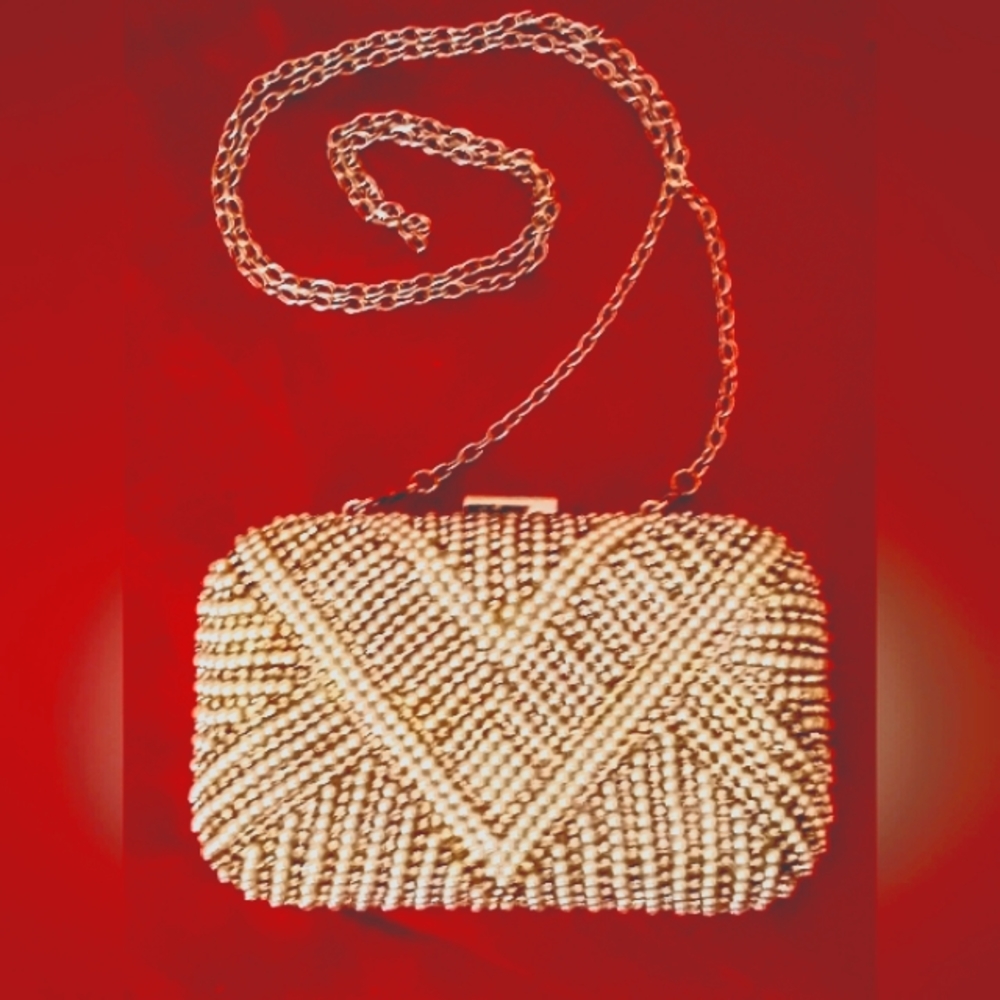 ALDO Diamonds and pearls clutch